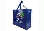 Custom Big Laminated Shopping Bags , Water Resistant Non Woven Tote Bag