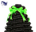 Natural Black Virgin Indian Hair Extensions for Fine Hair Double Wefted