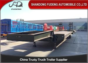 Quality Customized 4 Axle 13 Meters Lowboy Semi Trailer wholesale