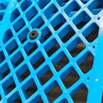 Single Faced Light Hygienic Euro Plastic Pallet 1100X1100X125mm