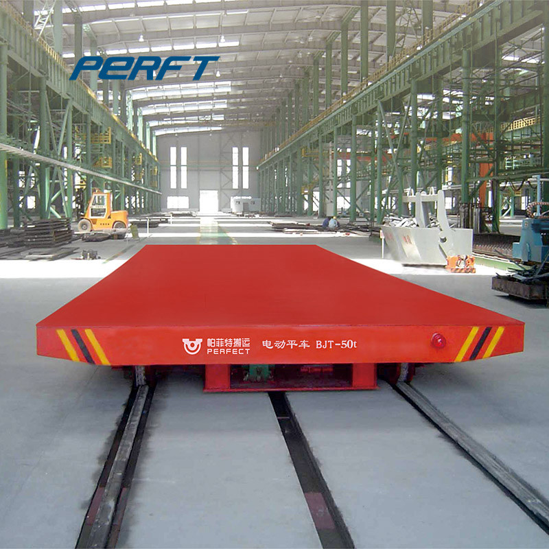 Conductor Low Voltage Track 50t Rail Transfer Cart Customization Color