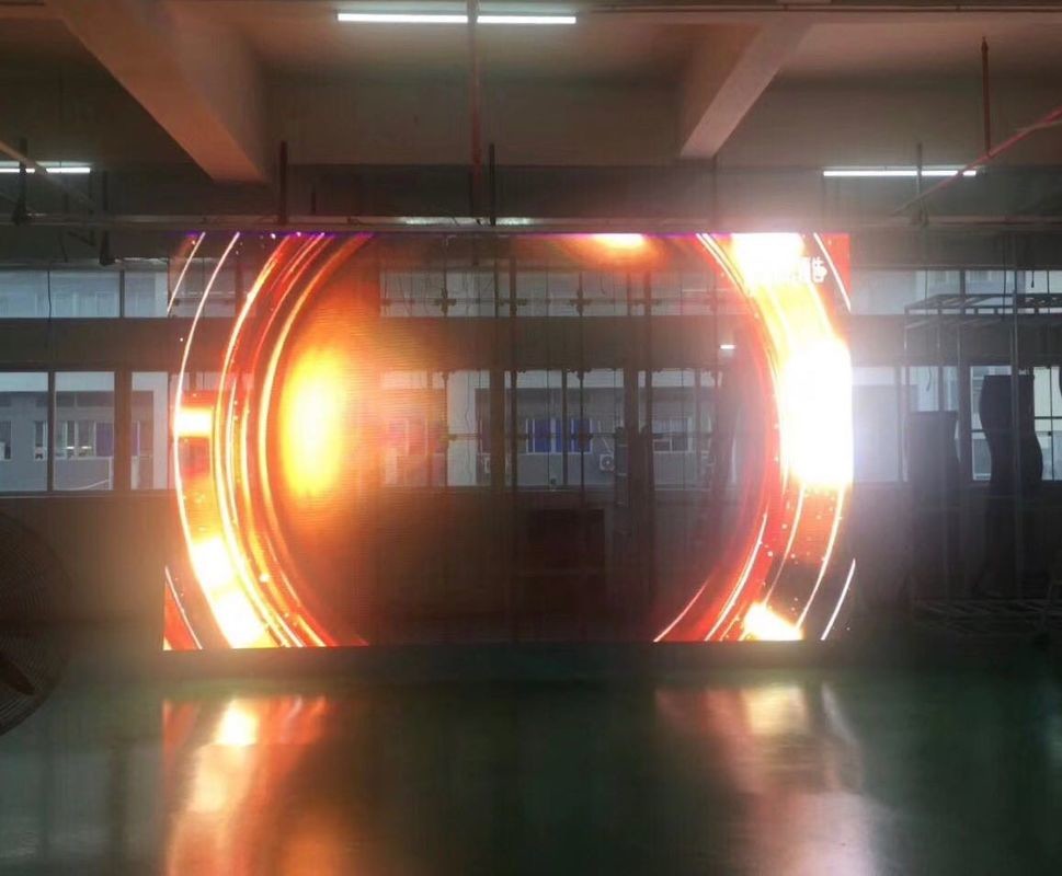 2880Hz 6500cd/m2 P7.8mm Transparent LED Display SMD2020
