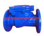 EPDM resilient seal British standard flanged check valve