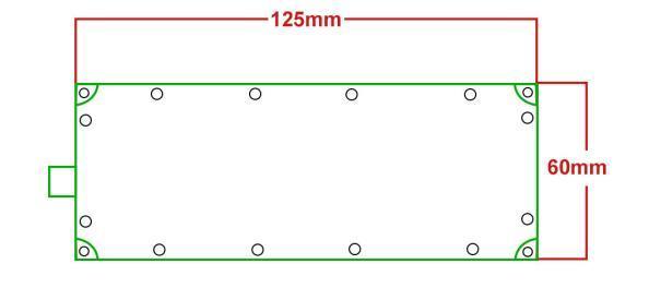 1.5g 1560-1620MHz 50W Customized Portable RF Power Amplifier Module with RS485 Communication for Anti Uav