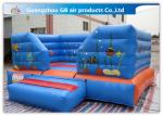 Sea Ocean Theme Inflatable Bouncer , Inflatable Trampoline Castle For Kids Play