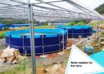 Corrugated Steel 40m 2000L Aquaculture Water Tanks