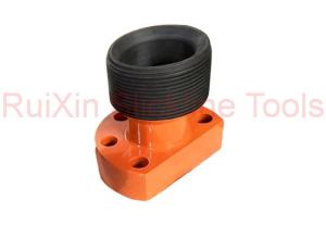 Quality Steel Slickline Wellhead Half Moon Flange With Pressure Relief Valves wholesale