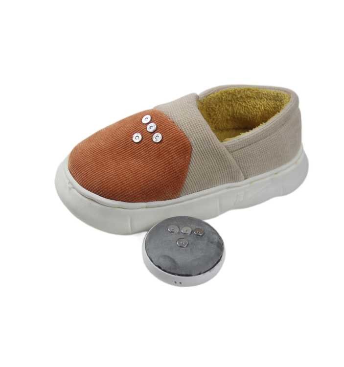 Electric Heating Cotton Shoes Winter Foot Warmer For Women With Graphene Technology