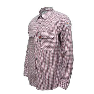 Quality Aramid 3A Printed Fire Retardant Work Shirt Long Sleeve 6.5 Oz wholesale