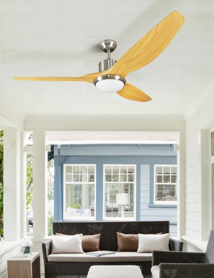 Modern Design 1stshine Ceiling Fan with ABS Plastic Blades and Remote Control Light