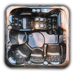 Quality 5 Persons Hydrotherapy Pool For Outdoor Spa Hot Tubs With Air Jets Jacuzzi Luxury Spa Tubs For Villa wholesale
