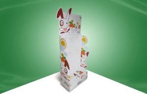 Quality Cute &amp; Funny Cardboard Point Of Sale Display Stands with Varnishing or Calendaring wholesale