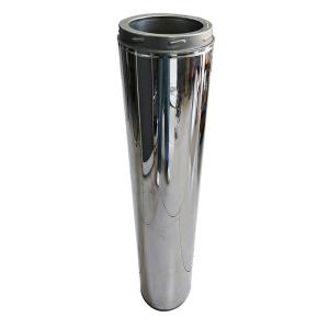 Quality 5 Inch Double Wall Flue Pipe Stainless Steel For Fireplace And Wood Stove wholesale