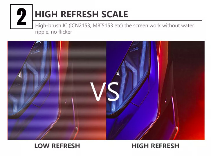 Indoor Flexible Curved Led Screen Display Module P2.5 P3 P4