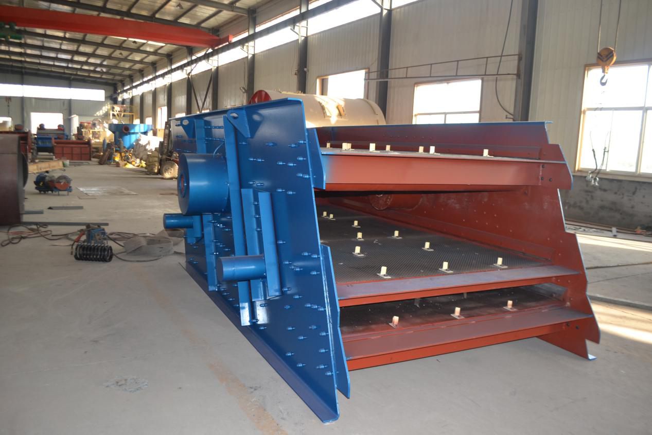 Stainless Steel Linear Vibrating Screen for Sand Screening Circular Vibrating Screen