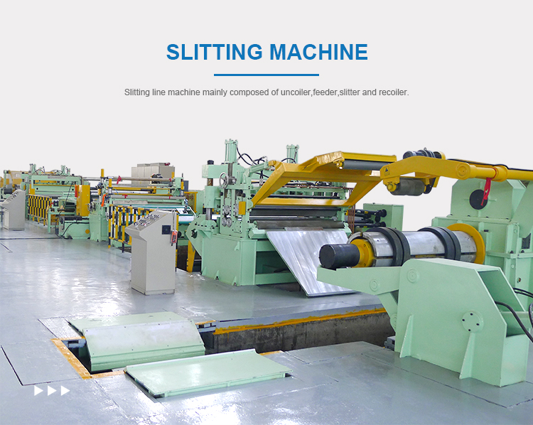 factory price steel coil slitting line machine