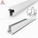 Wholesale 6063 Aluminum Extrusion Profile Polishing For Whiteboard Frame