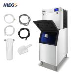 Automatic Ice Machine 250KG/24H 22x22x22mm Commercial Ice Machine With Bin 150kg