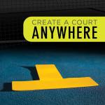 pickleball court marker kit markings pickleball court marking Temporary portable