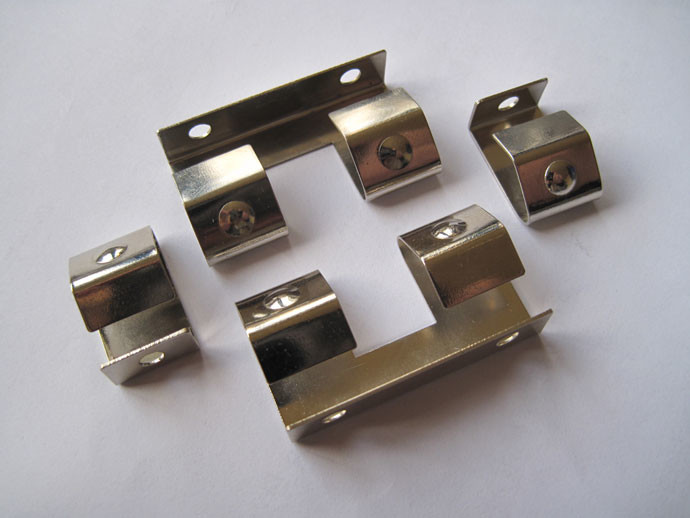 Hardware Parts Sheet Metal Stamping Process , CNC Bending Parts With Punching Holes