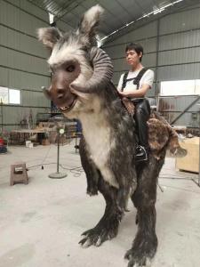 Quality Animatronic Dinosaur Star Wars Tauntaun Ride On Costume In Festival Parade Event wholesale