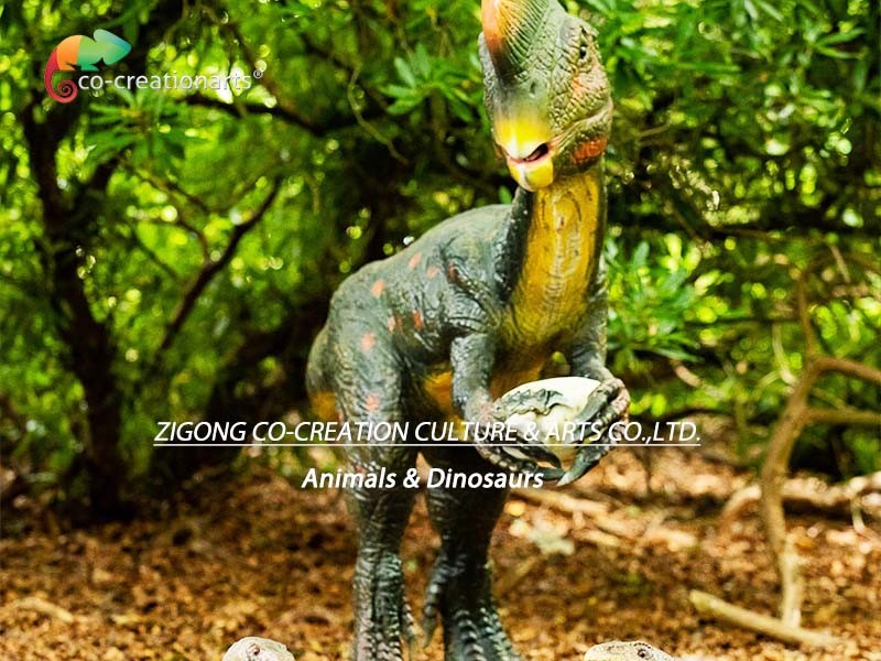 3M Simulation Oviraptor Real Life Size Animatronic Dinosaurs With Alive Sound