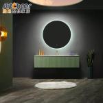 NO Faucet Lacquer Door Panel Desk Organizer Makeup Cabinet for Bathroom Vanity