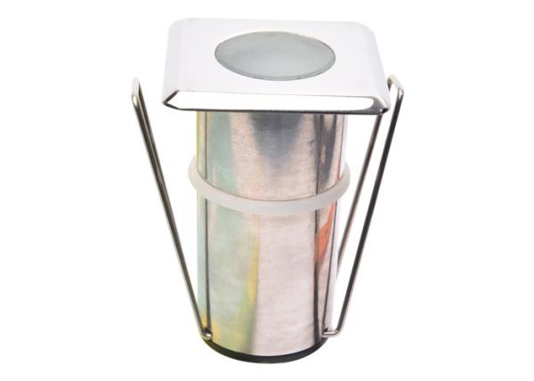 3000K LED Inground Uplights Polished Stainless Steel Finish Color Rendering
