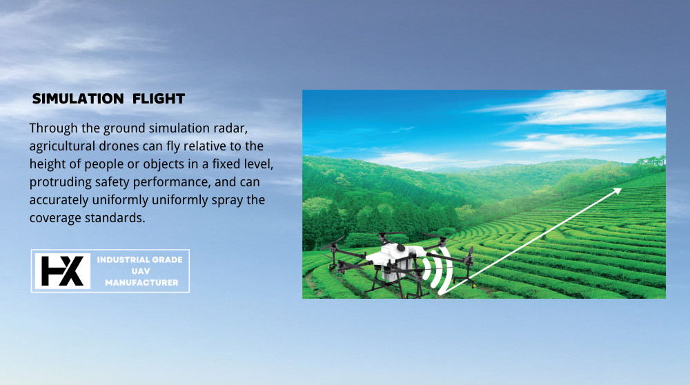 HXGX622 Load 20KG 6 Rotors 6 Axis Drones Agricultural Drones Industry 20L Pesticide Capacity HXGX622