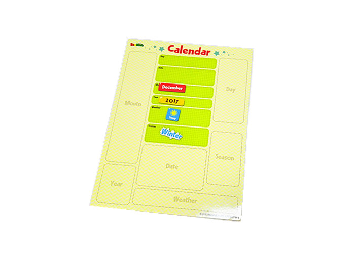 Whiteboard Magnetic Dry Erase Calendar For Refrigerator 11'' X 8'' NO Stains