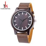 Bamboo Dial Japan Movement Cool Watch Custom Logo Big Face Best watches for Men
