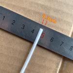 Inside Single Core Polyethylene Galv Iron Material Nose Wire Bridge Clip Of Nose