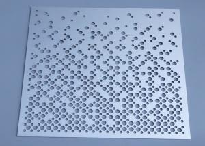 Quality Silver Perforated Sheet with Customizable Hole Shapes wholesale