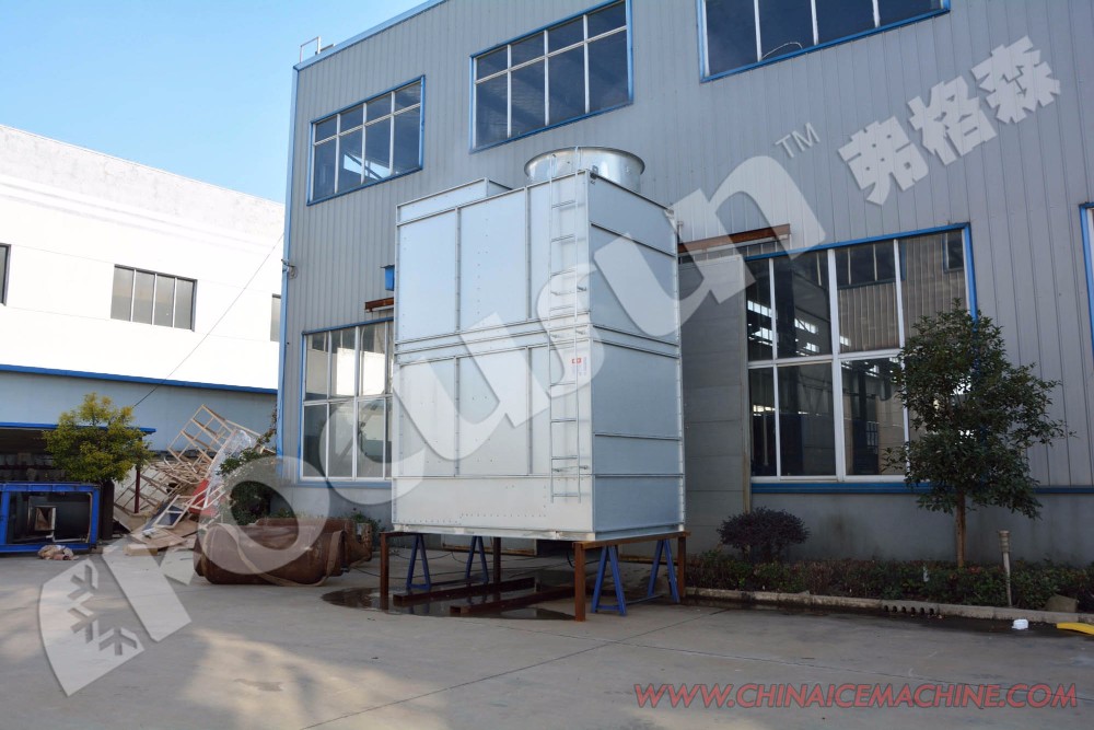 Compressor Direct Refrigeration Block Ice Machine For Large Ice Production