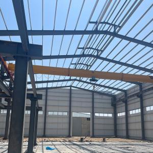 Quality Industrial Steel Structure Showroom , Prefabricated Steel Buildings Warehouse wholesale