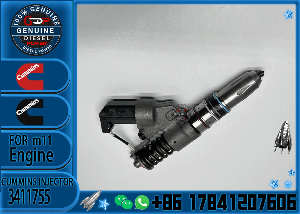 3083863 High Quality QSM11 ISM11 M11 Fuel Injector 3411754 3411756 3609925 3083849 3087772 3411755