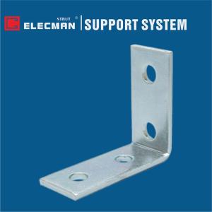 Quality 4 Hole Strut Angle Fittings 90 Degree Strut Bracket Galvanized Steel wholesale