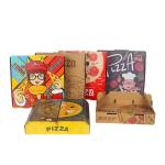 Biodegradable Kraft Paper Takeout Bulk Pizza Boxes 6 7 8 9 10 Inch Recycled
