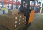 Double Scissors Narrow Aisle Truck Reach Type Capacity 1000kg Low Battery