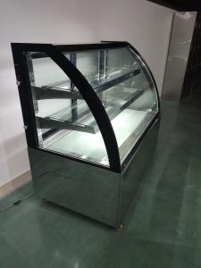 Quality Refrigerated Restaurant Display Cabinet With Adjustable Glass Shelves wholesale