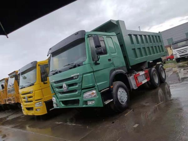 Used HOWO Dump Truck Middle Lift HOWO 371 HOWO 375 6X4 8X4 Tipper Sinotruk Made