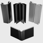 Kitchen Accessory Aluminum Corner Connector for Skirting Board Cabinet Accessory