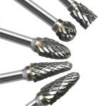 Solid Carbide Burr Tungsten Carbide Rotary Burrs Wear Resistant