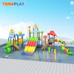 Community Project Amusement Products Outdoor Kids Plastic Slide Outdoor Park