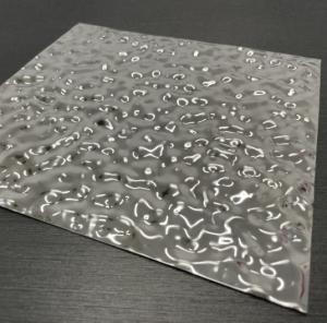 Quality 1000mm Metal Decorative Panel 304 316 Super Mirror Embossed Sheet wholesale