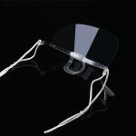Clear ABS PET Hygiene Face Mask For Reception Staff