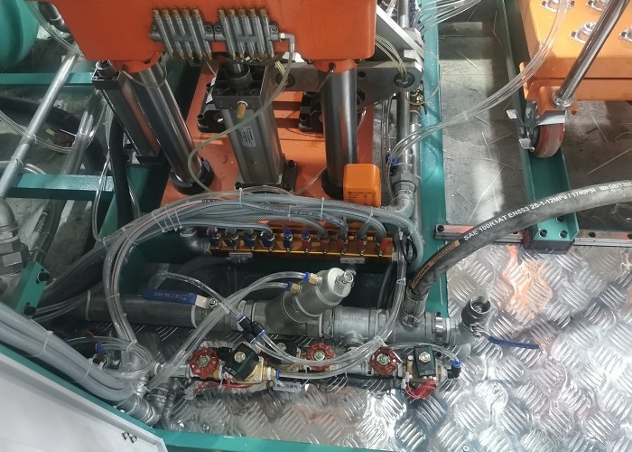 Blister Vacuum Forming Machine Full Automatic 3 Stations Positive Negative Pressure