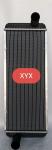 EC210B Excavator Spare Parts , 310MM Excavator Radiator