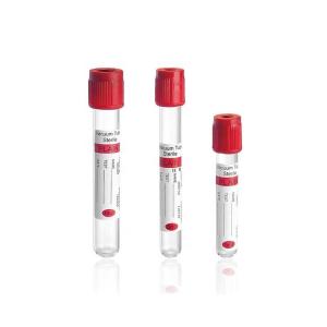 Quality 3ml,5ml,10ml Single Use Ce Approved Laboratory Test Vacuum Blood Collection Plain Tube With Red Top wholesale