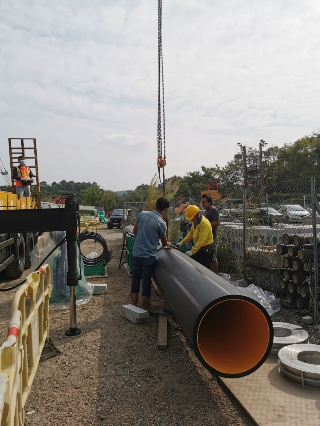 355mm Water Supply Pipe Hot Joint Hdpe Butt Welding Machine